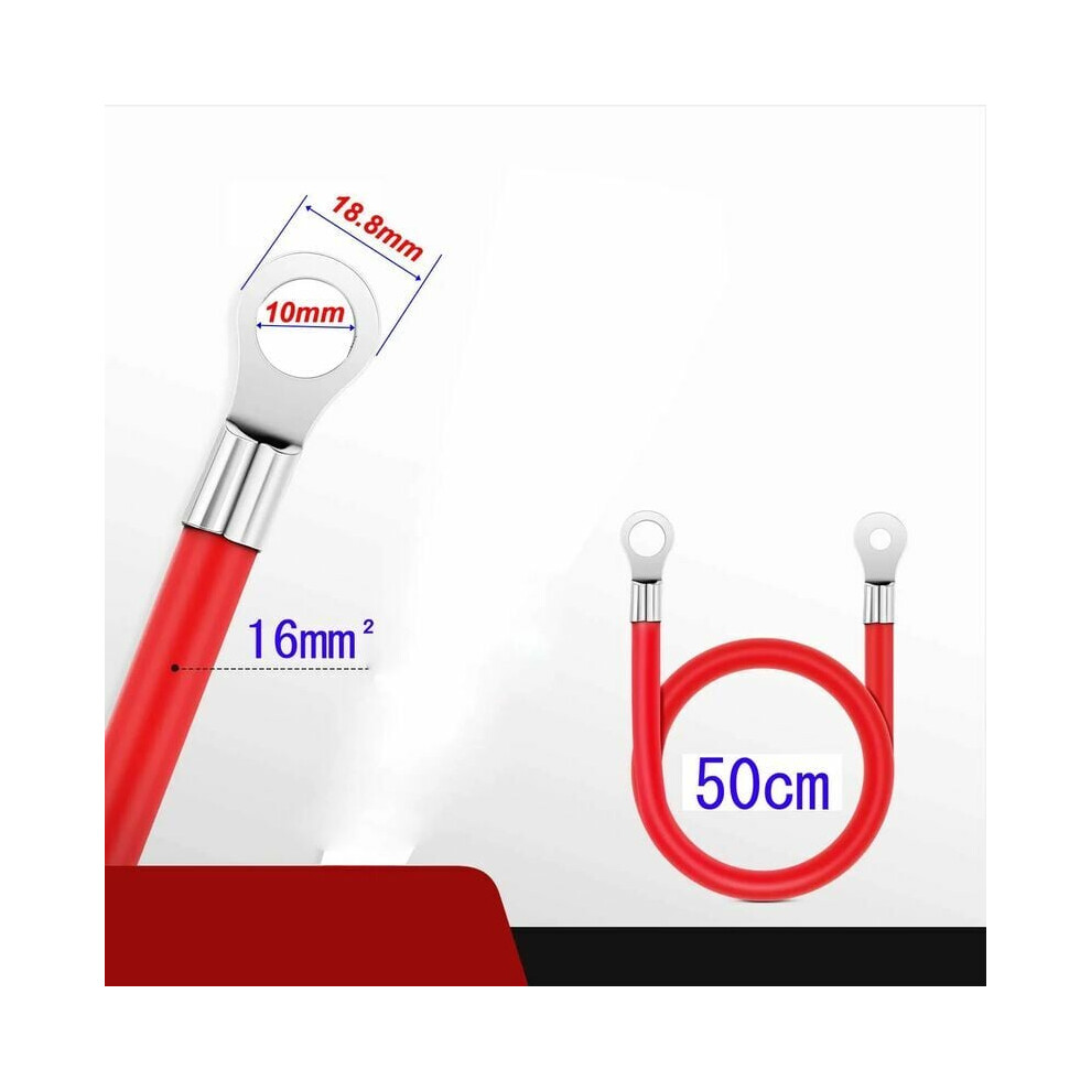 Power Inverter Cables, Battery Cable Set With Oxygen Free Copper For Reliable Power Transfer And Nickel Plated Copper Lugs For Enhanced Durability, 9169997132680