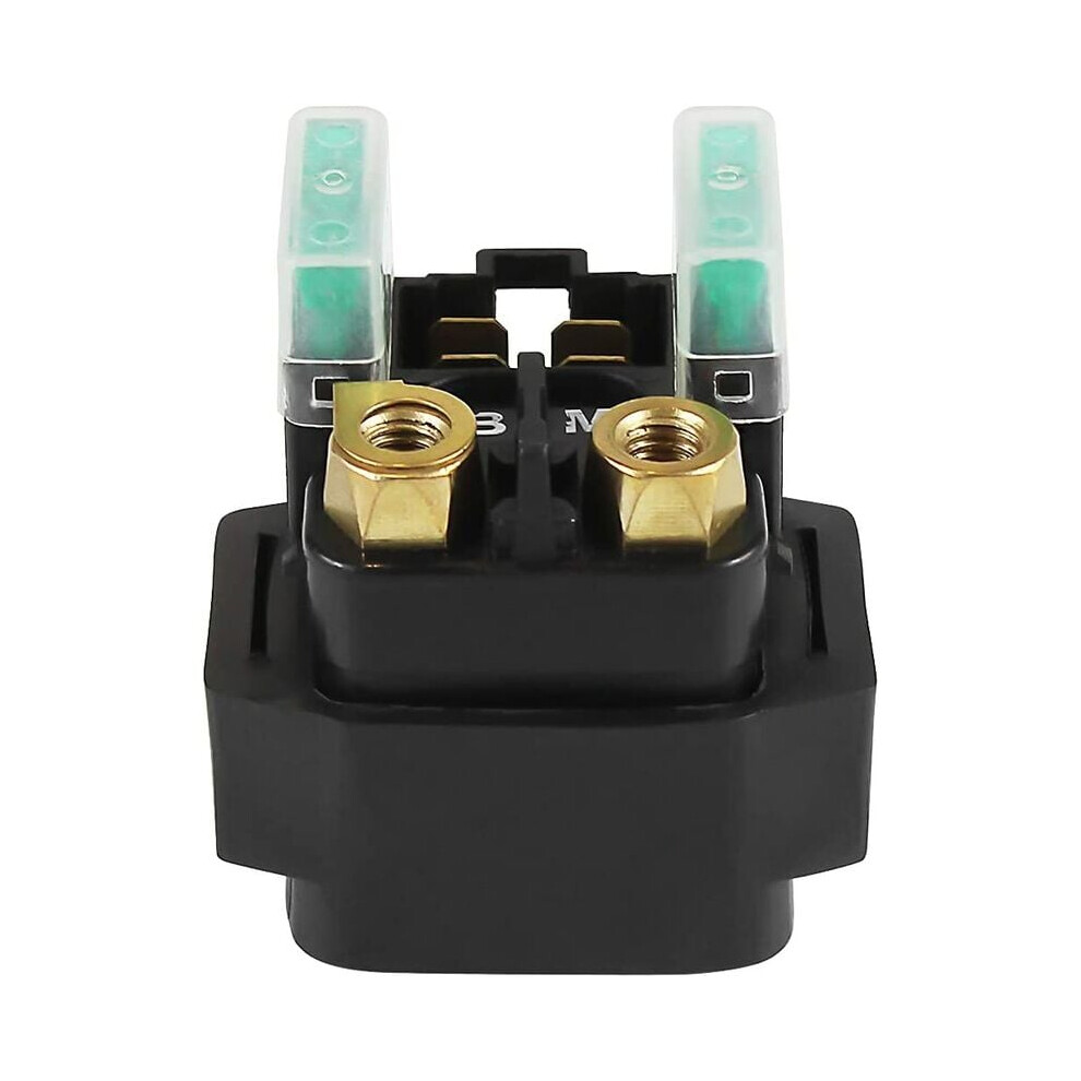 Premium Starter Solenoid Relay For Yamaha, Compatible With Yamaha Atv Starter Solenoid With Dense Brass Coil Technology, Fast Response 9358999341262