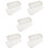 5Ud Doble Capa Blanca Para Platos Y Utensilios 8