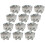 48Stk Mining Car Candy Container Silber Hochzeit 3