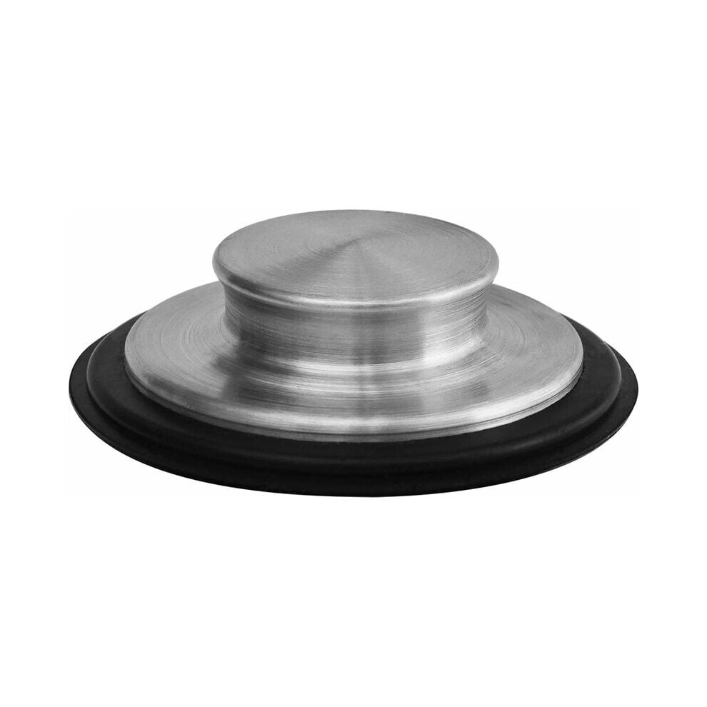 Stainless Steel Sink Drain Cover, Excellent Sealing Performance Smell Prevention Garbage Disposal Stopper For Standard Kitchen Drains, Universal Fit 9358999341286