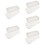 5Ud Doble Capa Blanca Para Platos Y Utensilios 10
