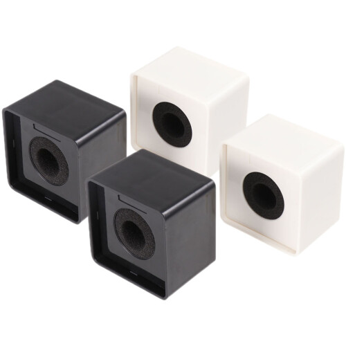 8Ud Logos Cuadrados Para Micrófono ABS Resistente Estación Multicolor 1