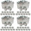 48Stk Mining Car Candy Container Silber Hochzeit 7