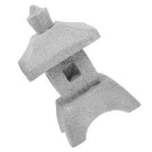 3Stk Kleine Pagodenfigur Sandstein Für Bonsai Und Wohnaccessoires