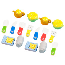 5Sets Resin Küchenmodell Puppenhaus Kochutensilien Deko