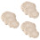 9Ud Reutilizable Para Cestas De Pan, Tela Beige Para Hornear 7