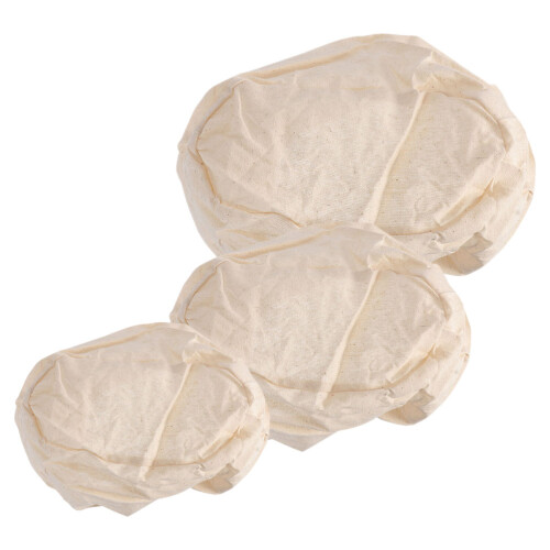 9Ud Reutilizable Para Cestas De Pan, Tela Beige Para Hornear 2