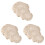 9Ud Reutilizable Para Cestas De Pan, Tela Beige Para Hornear 4