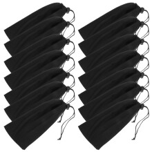 100Stk Mikrofaser Sonnenbrillen-Taschen , Kratzschutz Beutel