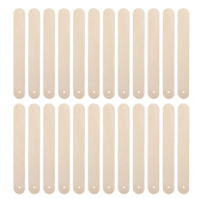 500Stk Handliche Holzstäbchen Für Und DIY, Hellbraunes Naturholz