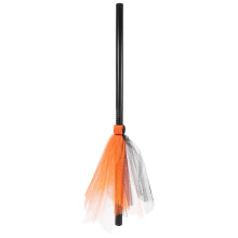 5Stk Orangener Hexenbesen Kinder Und Requisite Aus Robustem ABS