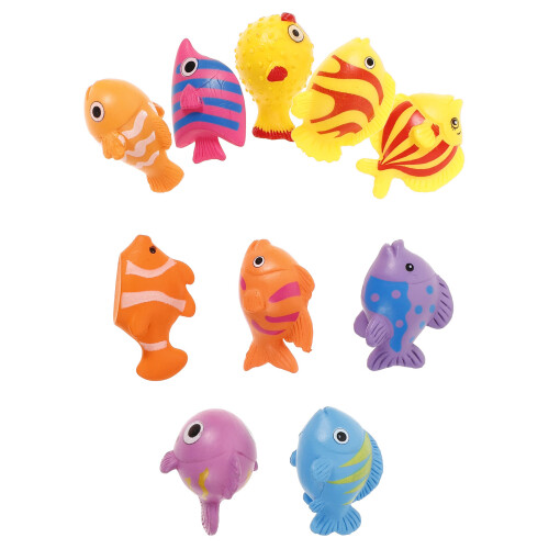 40Ud Marinas Pequeñas De Plástico Multicolor Para Decoración 1