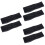 6Ud Ajustables Para Peluca Negro Material Suave Confort 6