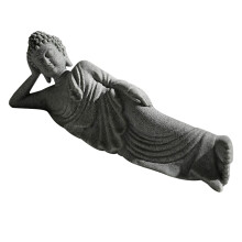 3Stk Buddha Statue Für Aquarium Hellgrau Chinesischer