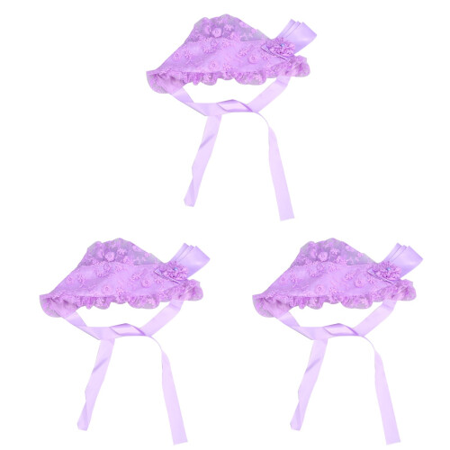 3Ud De Encaje Para Bebé Morado, Delicado Y 2