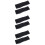 6Ud Ajustables Para Peluca Negro Material Suave Confort 8