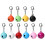 50Pièces Accessoires Collier Métal Colorées Pour Chat 1