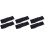 6Ud Ajustables Para Peluca Negro Material Suave Confort 4
