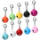 50Pièces Accessoires Collier Métal Colorées Pour Chat 2