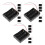 18Ud Caja De Baterías 3 X Aa 3.7V Negro Con Cable Y Conector 6