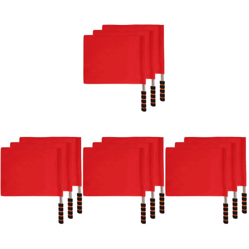 12Ud De Rojas Para Árbitros Con Material Durable 2