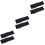6Ud Ajustables Para Peluca Negro Material Suave Confort 5