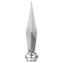 3Stk Eleganter Flaggenmastkopf, Haltbar, Silberfarben, Aluminium
