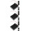 18Ud Caja De Baterías 3 X Aa 3.7V Negro Con Cable Y Conector 2