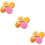12Ud Esponjas Infantiles Material Seguro Multicolor 9
