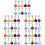 50Pièces Accessoires Collier Métal Colorées Pour Chat 8