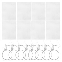 10Ud Película Termoencogible Blanca Para DIY Con Uso Fácil