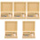 5Jgo Mini Cajas De Pintura Para Casa De Muñecas Material Madera 5