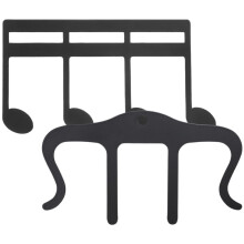8Ud Clips Metálicos Para Lectura De , Soporte Práctico Negro