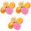 12Ud Esponjas Infantiles Material Seguro Multicolor 3