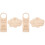 4Ud Carteles Baby Sleeping De Madera Khaki Para 2