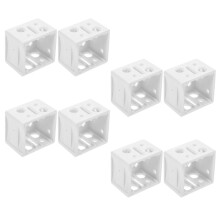 24Ud Soportes De Montaje ABS Para Persianas Y Barras De