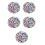 500Ud Ojos Flatback De Vidrio Para Creación De Muñecos Multicolor 5
