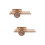 2Ud Mini Carrito De Madera Para Decoración, Rústico Marrón 9