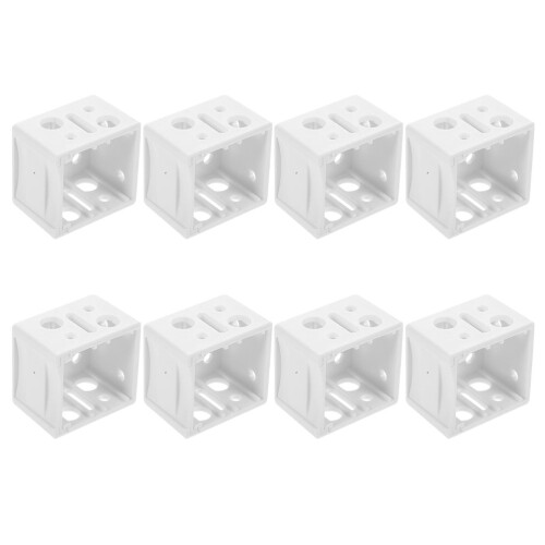 24Ud Soportes De Montaje ABS Para Persianas Y Barras De 2
