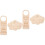 4Ud Carteles Baby Sleeping De Madera Khaki Para 4