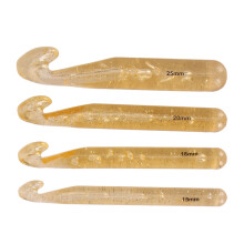 Großes Kunststoff-Strickhaken-Set, 15 mm–25 mm, DIY-Teppich- und Rug- weaving