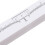 100 pezzi Righello trasparente in PVC usa e getta per sopracciglie, per microblading e modellatura 9