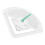 Multifunktionale PVC-Stricklineal Messgerät, 18,3 cm Ventilator-Design 13