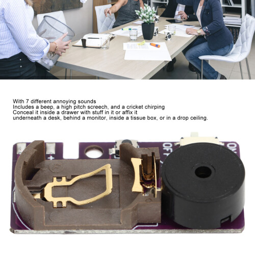 Noise Maker Prank Toy 7 Modes Compact Beeping Sound for Office 2
