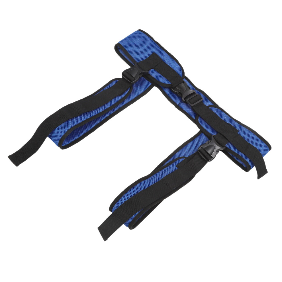 Breathable Whole Body Wheelchair Belt Support Adjustable Blue Seatbelt