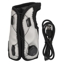 Tutore per polso con supporto palmare rimovibile che consente l'immobilizzazione. Supporto per polso a compressione dal design ergonomico. Tessuto a