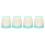 Durable Silicone Fingerstall 4-Pack Green White for Safe Needlework 3