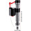 Watersaving toilet water inlet valve Ref: 1633 5