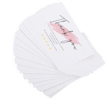 150 Pcs Thank You Cards Coated Paper Gratitude Cards 9x5.4cm